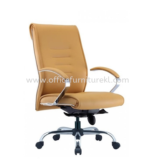 CANTARA DIRECTOR MEDIUM OFFICE CHAIR WITH STEEL CHROME BASE