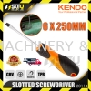 KENDO 20101 - 20117 3/5/6/8 x 75~200MM Slotted Screwdriver Screwdriver & Nut Driver Hand Tool