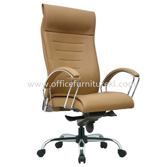 HONOR HIGH BACK DIRECTOR CHAIR | LEATHER OFFICE CHAIR KEPONG KL