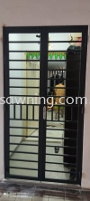 SWING DOOR GRILL @SRI INTAN 2 CONDOMINIUM, JALAN IPOH, TAMAN BAMBOO, KUALA LUMPUR  Grill Door