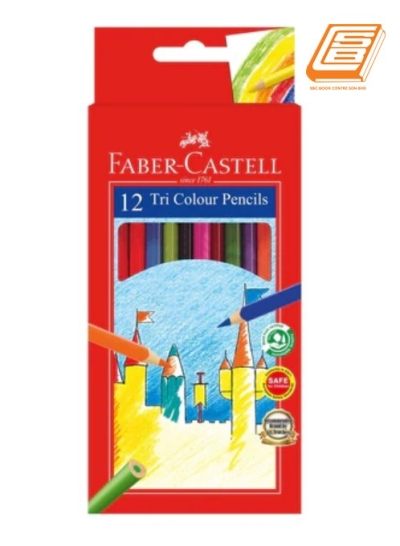 Faber Castell 12 Tri Colour Pencils (115903)