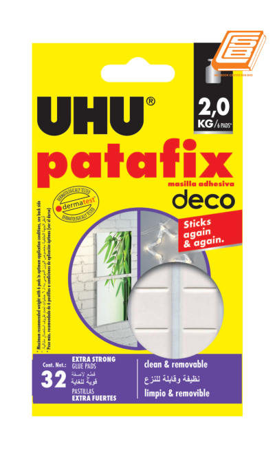 UHU Patafix Deco 2,0KG-6PADS