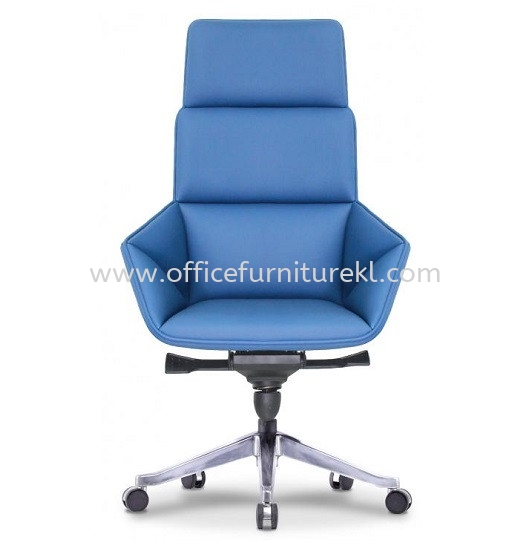 MIVA HIGH BACK EXECUTIVE CHAIR | LEATHER OFFICE CHAIR SENTUL KL