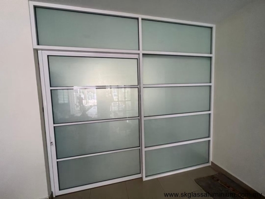 Aluminium Hanging Door Design In Ampang