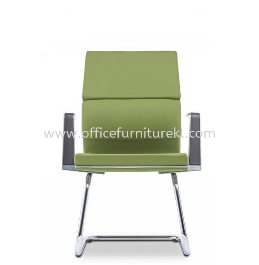 NADIRA VISITOR DIRECTOR CHAIR | LEATHER OFFICE CHAIR DAMANSARA PJ SELANGOR