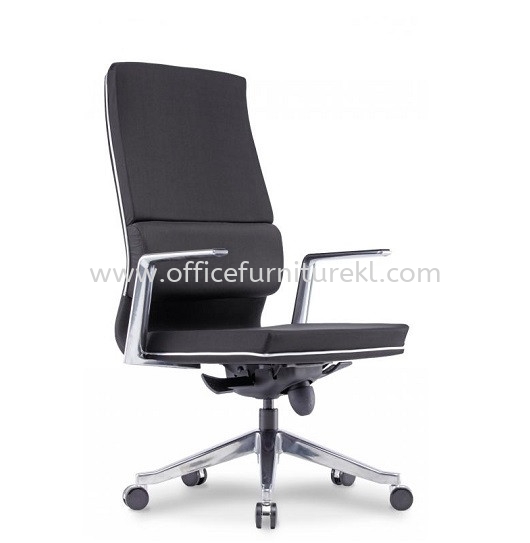 NADIRA HIGH BACK DIRECTOR CHAIR | LEATHER OFFICE CHAIR ARA DAMANSARA PJ