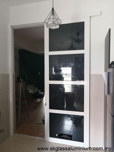 Aluminium Hanging Door Design In Sepang