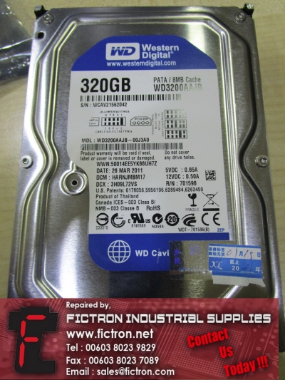 WD3200AAJB-00J3A0 WD3200AAJB00J3A0 WESTERN DIGITAL Hard Disk Drive Supply Malaysia Singapore Indonesia USA Thailand