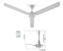 PANASONIC CEILING FAN (WHITE) - F-M15A0 PANASONIC Ceiling Fan Fan