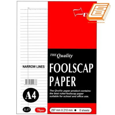 Uni Paper Foolscap Paper 70gsm,100s (S-37)