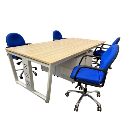 4 Seater Workstation Set 