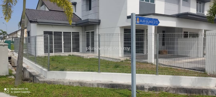 GI NET FENCING @JALAN GALAKSI 3/10, BANDAR BARU MAHKOTA, BANTING, SELANGOR