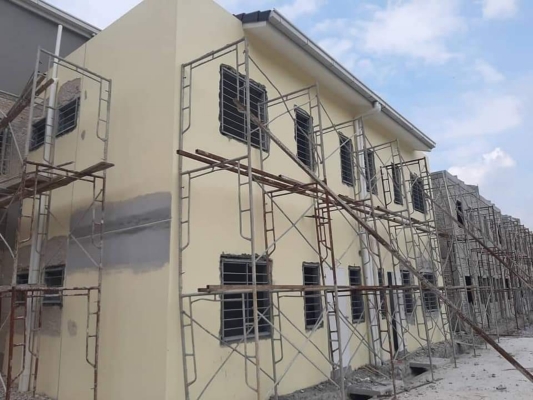 Site painting project at sendayan