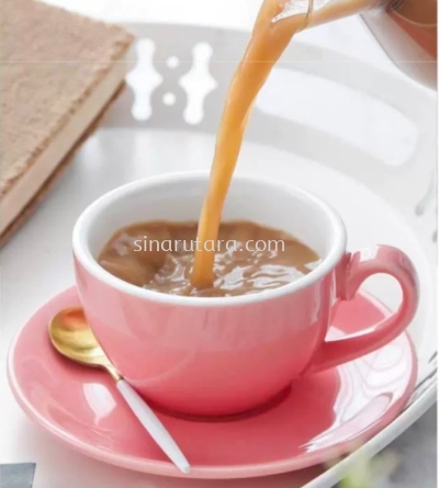 FC-11210/PK 210CC COFFEE CUP AND SAUCER (PINK)