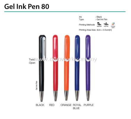 Gel Ink Pen 80