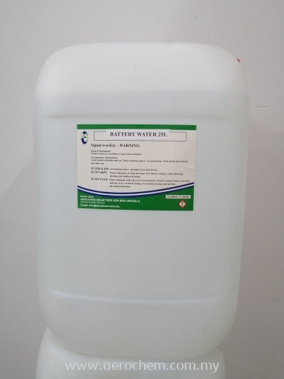 BATTERY WATER 25L