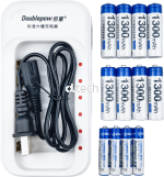 CL-1089 Set Rechargeable Battery (8pcs AA & 4pcs AAA)