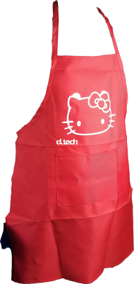 CL-1102 Apron Masakan (Jenis Kain)