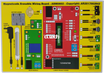 CL-1227 Magnet Code Erasable Wiring Board (Size A3)