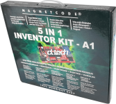 CL-1222 Magnet Code Kit A1,Tng.3 (5 In 1 Inventor Kit)