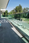  Balcony Glass With Stainless Steel Railing