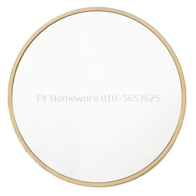 Solid Gold Frame Mirror 600mm & 800mm