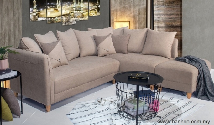 Lupin Sofa Corner Bentuk-L 228-134