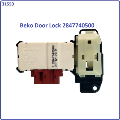 Code: 31550 BEKO Door Lock Door Switch for washing machine 2847740500