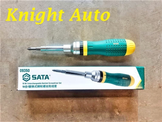 Sata 09350 19 in 1 Interchangeable Ratchet Screwdriver Set ID33226 