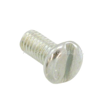 Slot Cheese Steel Machine Screws DIN 84, M5x10mm