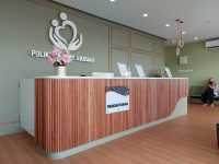 Reception Counter Design | Poliklinik | Clinic Renovation- Commercial Design - Interior Design - One Stop Renovation Services - Ulu Tiram, Johor