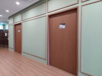 Partition with Sliding Door Design | Poliklinik | Clinic - Commercial Design - Interior Design - One Stop Renovation Services - Ulu Tiram, Johor