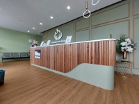 Reception Counter Design | Poliklinik | Clinic Renovation- Commercial Design - Interior Design - One Stop Renovation Services - Ulu Tiram, Johor