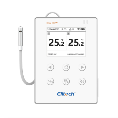 Elitech RCW-800W-TDE Wireless Temperature Data Logger (DUAL EXTERNAL TEMPERATURE SENSORS)