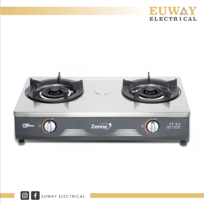 ZENNE DOUBLE BURNER GAS HOB 5.3kW KTM401S