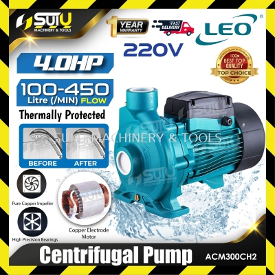 LEO ACM300CH2 4HP Centrifugal Pump 3kW (220V)