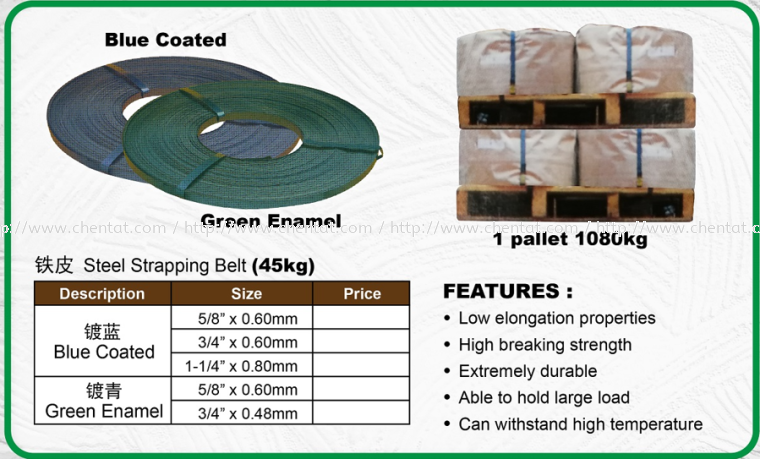 Steel Strapping Belt Building Materials