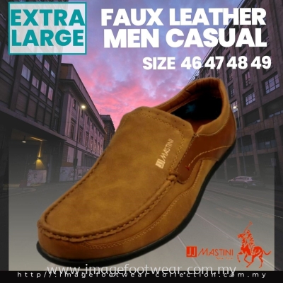 JJ Mastini Fashion Extra Size Casual Men Shoes-JM-83-81211-CAMEL Colour