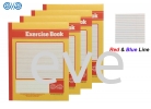 EVE 3 Line Exercise book 80 pages/120pages EXERCISE BOOK