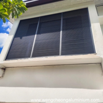 Contoh Aluminium Louver Selangor