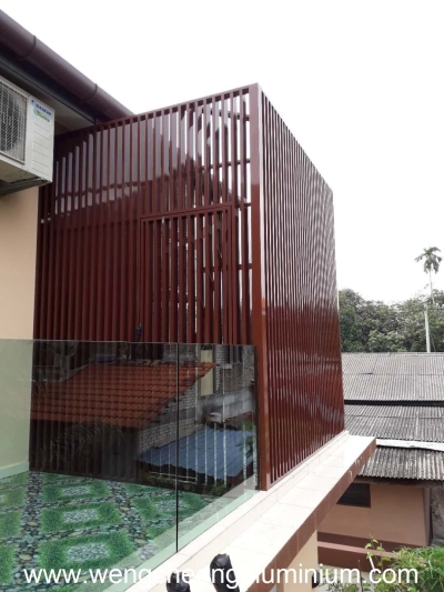 Contoh Aluminium Louver Selangor