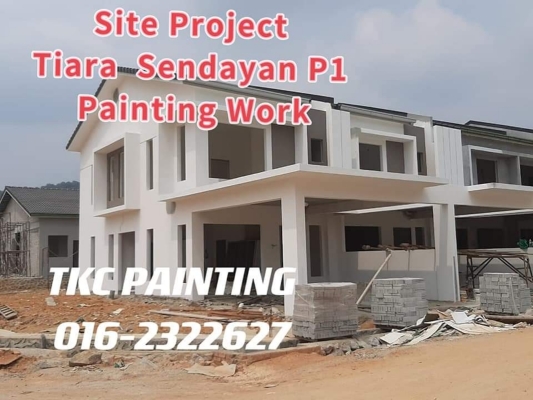 Site Painting At Tiara Sendayan P1