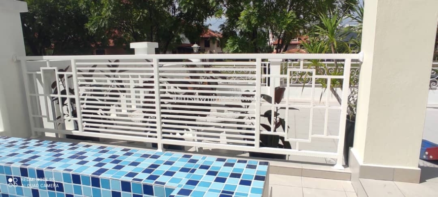 WROUGHT IRON FENCING @JALAN P16/B, PUTRAJAYA, SELANGOR