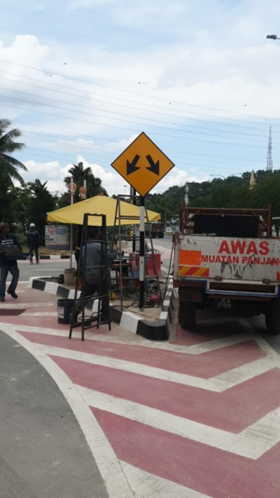 traffic road sign