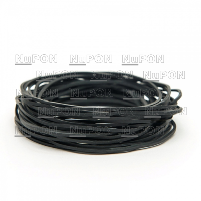 Black Conductive Rubber Band