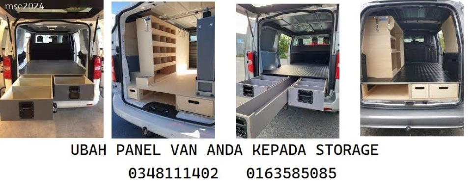 DIY  VAN STORAGE 