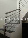 Hairline Stainless Steel Staircase  Stainless Steel Grille 