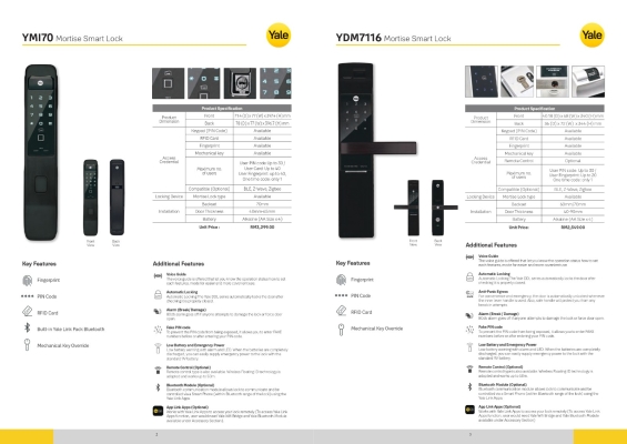 Yale Lock Catalogue - 03