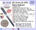 jit-Arm 600 LUXURY PACKAGE - RM2200 jit-Arm 600 Swing Gate | Folding Gate