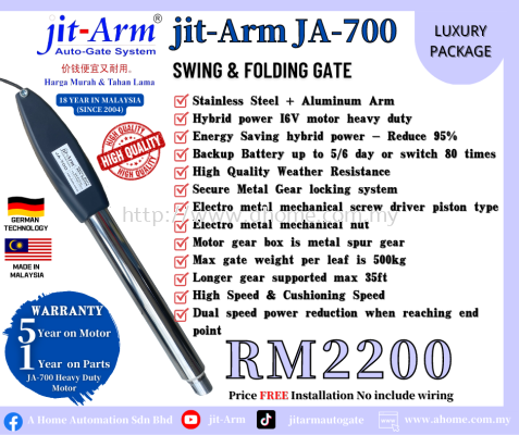 jit-Arm 700 LUXURY PACKAGE - RM2200